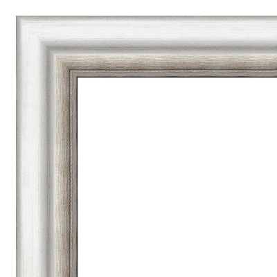 29" X 29" Non-Beveled Salon Silver Narrow Bathroom Wall Mirror - Amanti Art 4 29" X 29" Non-Beveled Salon Silver Narrow Bathroom Wall Mirror - Amanti Art - Image 2