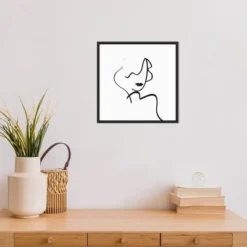 16" X 16" Muser I Woman By Isabelle Z Framed Canvas Wall Art Black - Amanti Art 10 16" X 16" Muser I Woman By Isabelle Z Framed Canvas Wall Art Black - Amanti Art -Amanti Art GUEST 01661608 52ff 4ec6 81ed 09f7a9ce366b