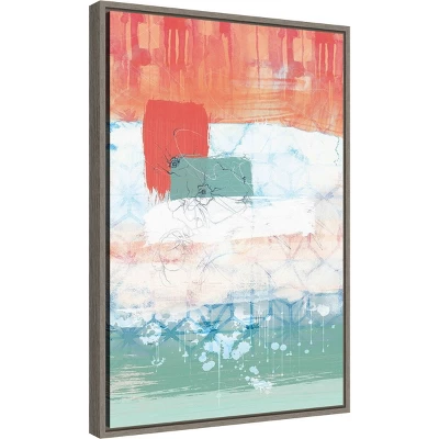 16" X 23" Unexpected Bloom No.2 By Louis Duncan-He Framed Canvas Wall Art - Amanti Art 3 16" X 23" Unexpected Bloom No.2 By Louis Duncan-He Framed Canvas Wall Art - Amanti Art
