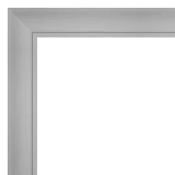 22" X 28" Non-Beveled Flair Polished Nickel Wall Mirror - Amanti Art -Amanti Art GUEST 04d77d13 e5b3 46db 8536 e75f1412f83e