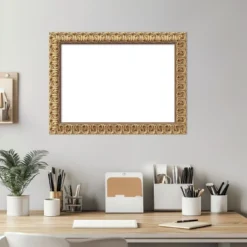 Amanti Art Florentine Gold Framed Dry Erase Magnetic Board -Amanti Art GUEST 050c7d45 b3f2 4fbb a24b 3ca574da425b