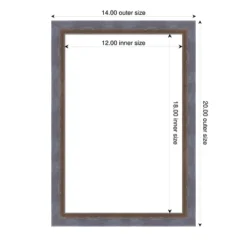 Amanti Art Two Tone Blue Copper Framed Dry Erase Magnetic Board 14 Amanti Art Two Tone Blue Copper Framed Dry Erase Magnetic Board -Amanti Art GUEST 05e85798 84dd 4cab abe0 6cb00e3f5c4a
