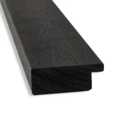 22" X 28" Non-Beveled Rustic Plank Espresso Narrow Bathroom Wall Mirror - Amanti Art