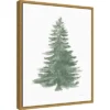 16" X 20" Floursack Holiday Tree By Danhui Nai Framed Canvas Wall Art - Amanti Art -Amanti Art GUEST 064f107a be81 4b9d 85ee 078ed48f9336
