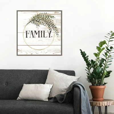 22" X 22" Family Farmhouse II By Grace Popp Framed Canvas Wall Art Gray Wash - Amanti Art 8 22" X 22" Family Farmhouse II By Grace Popp Framed Canvas Wall Art Gray Wash - Amanti Art - Image 6