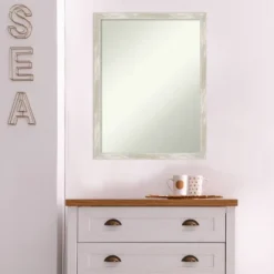 20" X 26" Non-Beveled Crackled Metallic Narrow Wall Mirror - Amanti Art 14 20" X 26" Non-Beveled Crackled Metallic Narrow Wall Mirror - Amanti Art -Amanti Art GUEST 06704d9b 0c29 48c6 97e9 f6b4b8a81d31