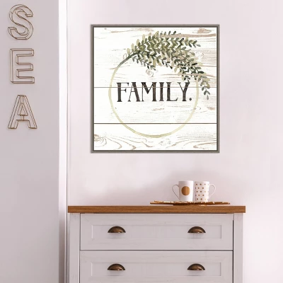 22" X 22" Family Farmhouse II By Grace Popp Framed Canvas Wall Art Gray Wash - Amanti Art 10 22" X 22" Family Farmhouse II By Grace Popp Framed Canvas Wall Art Gray Wash - Amanti Art - Image 8