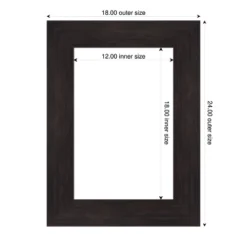 Amanti Art Furniture Espresso Framed Dry Erase Magnetic Board -Amanti Art GUEST 07926e55 2996 47b0 a5fd b369459e9e72