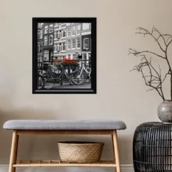 Amanti Art Steinway Black Scoop Wood Picture Frame -Amanti Art GUEST 07ba3b5f 05bd 485f 8551 bf866e2ed355