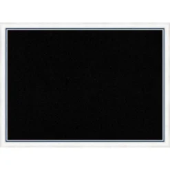 30"x22" Morgan Wood Frame Cork Board White/Blue - Amanti Art -Amanti Art GUEST 080d3339 a8b0 41ff a926 c41a433d38ba