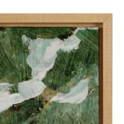 16" X 23" Green Tree Line I Framed Canvas Wall Art - Amanti Art -Amanti Art GUEST 08ab10b2 01f8 469c beb9 46d4966cce8c