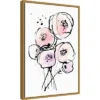 16" X 23" Pink Mod 2 By Lesia Binkin Framed Canvas Wall Art - Amanti Art -Amanti Art GUEST 09ebe377 34ee 478f 907f 422c6fac21e7