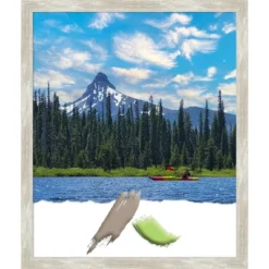 Amanti Art Crackled Metallic Narrow Picture Frame -Amanti Art GUEST 0a616f71 9380 43d0 bb91 e5dd33e8a1bb