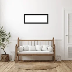 Amanti Art Eva Black Silver Narrow Framed Dry Erase Magnetic Board -Amanti Art GUEST 0cbaa03d fb96 4c95 bc02 9da6a46db7fe