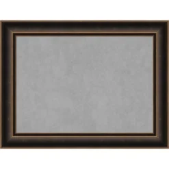 34"x26" Villa Framed Magnetic Board Oil Rubbed Bronze - Amanti Art: Metal, Wall Mount, No Choking Hazard -Amanti Art GUEST 0daa2cda 6903 4fc6 9cc3 0441d04a6bd3
