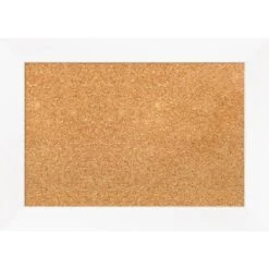 Amanti Art Cabinet White Narrow Framed Corkboard, Natural Cork -Amanti Art GUEST 0e05da1d 4ab9 4033 9284 765ce68590be