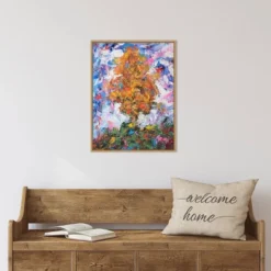 18" X 24" Tree II By Joseph Marshal Foster Framed Canvas Wall Art Orange - Amanti Art 10 18" X 24" Tree II By Joseph Marshal Foster Framed Canvas Wall Art Orange - Amanti Art -Amanti Art GUEST 0e15109e 6763 4b0a a44d da60894b0602