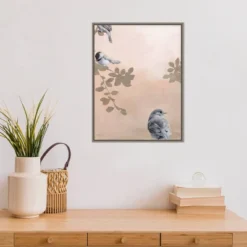 18" X 24" Bird 2 By Design Fabrikken Framed Canvas Wall Art - Amanti Art -Amanti Art GUEST 0f084813 5bf8 4f57 a65b 0bdedf08cff3