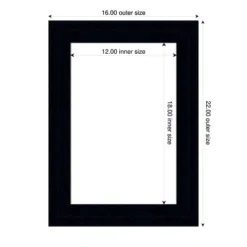 Amanti Art Tribeca Black Framed Dry Erase Magnetic Board -Amanti Art GUEST 0f3e66d2 ac1a 4e95 9b0e f07f4aa83417