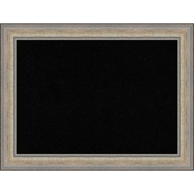 33"x25" Wood Frame Black Cork Board Fleur Champagne Silver - Amanti Art: Bulletin Board, Cork Material, Wall Mount, No Choking Hazard 12 33"x25" Wood Frame Black Cork Board Fleur Champagne Silver - Amanti Art: Bulletin Board, Cork Material, Wall Mount, No Choking Hazard - Image 10