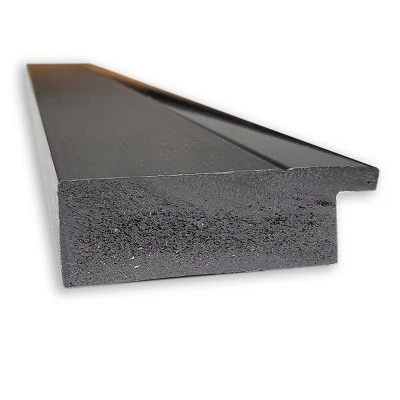 19" X 53" Non-Beveled Tuxedo Black Full Length On The Door Mirror - Amanti Art 3 19" X 53" Non-Beveled Tuxedo Black Full Length On The Door Mirror - Amanti Art