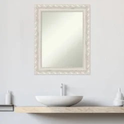 24"x30" Opera Wood Wall Mirror, Modern Rectangle, No Assembly - Amanti Art -Amanti Art GUEST 1225beef 1c85 45ff 93ad b06f103ab837
