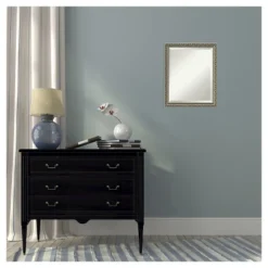 Parisian Silver Framed Wall Mirror - Amanti Art -Amanti Art GUEST 129533f8 614d 4847 9376 5bbaac6f80ce