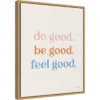 16" X 20" Do Good By Laura Marshall Framed Canvas Wall Art Light Brown - Amanti Art -Amanti Art GUEST 1398f80b 701e 4644 83ce 21c4bf915f82