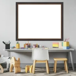 Amanti Art 27"x33" Ashton Black Framed Magnetic Dry Erase Board -Amanti Art GUEST 1505ae38 a9f9 4265 ac2d 98ca95fd3baa