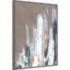 22" X 30" Shape Of Form I By JL Design Framed Canvas Wall Art Gray Wash - Amanti Art -Amanti Art GUEST 185c25df c278 4c47 8ee4 e913da589e19