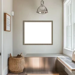 Amanti Art Parisian Silver Framed Dry Erase Magnetic Board -Amanti Art GUEST 18885779 d5a3 4890 91c8 cc6235f8ba0c