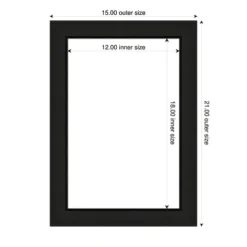 Amanti Art Midnight Black Narrow Framed Dry Erase Magnetic Board -Amanti Art GUEST 1898dbed 0a24 4243 9847 865629833bf3