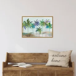 23" X 16" Tropical Dream By Asia Jensen Framed Canvas Wall Art - Amanti Art 10 23" X 16" Tropical Dream By Asia Jensen Framed Canvas Wall Art - Amanti Art -Amanti Art GUEST 18af1c56 0b07 4df0 a6dc 9929e345f8cf
