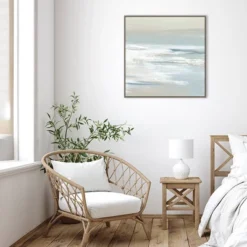 30" X 30" Shadows Of The Sea I By Lera Framed Canvas Wall Art Print - Amanti Art -Amanti Art GUEST 1a974616 ead6 4d9a a4cb ec9d2d5c71d7