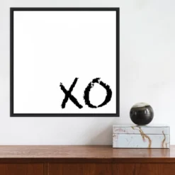 16" X 16" Love Quotes I By Anna Hambly Framed Canvas Wall Art Black - Amanti Art -Amanti Art GUEST 1ab51416 5218 444b 94bc 0ba37c14a7ee