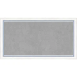 26"x14" Morgan Framed Magnetic Board White/Blue - Amanti Art -Amanti Art GUEST 1c6fe97c 0278 4b8d bb5a 2cda5cf45638