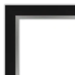 Amanti Art Eva Black Silver Framed Dry Erase Magnetic Board -Amanti Art GUEST 1ca9928a e907 4055 b3b1 bc4daa0e94e3