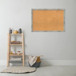 Amanti Art Dove Greywash Square Framed Corkboard, Natural Cork -Amanti Art GUEST 1f2903d7 0865 42db 8365 cb026ac32cf4