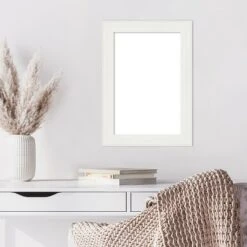 Amanti Art Vanity White Narrow Framed Dry Erase Magnetic Board -Amanti Art GUEST 1f8499eb 998c 4d88 90d8 3d01be501de7