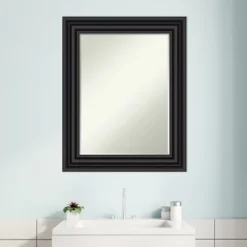 Colonial Petite Bevel Bathroom Wall Mirror 13 Colonial Petite Bevel Bathroom Wall Mirror -Amanti Art GUEST 200ea107 7057 4314 b5bb 27f6a81163d0