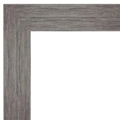 Amanti Art Pinstripe Plank Grey Framed Dry Erase Magnetic Board -Amanti Art GUEST 21b7e9c7 d886 447e 8899 de773a50060c