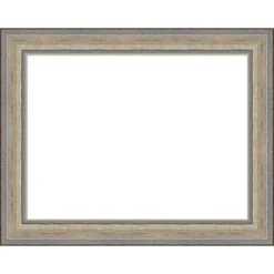 Amanti Art Fleur Champagne Silver Framed Dry Erase Magnetic Board -Amanti Art GUEST 220e8ea5 8751 4a21 84d4 3644ec8e4bac