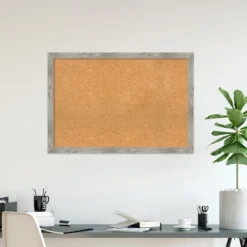 Amanti Art Dove Greywash Square Framed Corkboard, Natural Cork -Amanti Art GUEST 22a1c4a5 5c7d 4f2d 805d ec2ed5cb7e6a