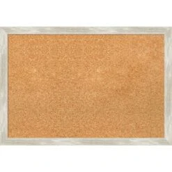 Amanti Art Crackled Metallic Narrow Framed Corkboard, Natural Cork -Amanti Art GUEST 22c96ae8 5258 44e5 8da4 99e287192dfa