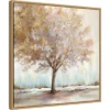 22" X 22" Infinite Peace By Eva Watts Framed Canvas Wall Art Light Brown - Amanti Art -Amanti Art GUEST 24d99cb2 9646 4e47 83ce f9aedb7ea328
