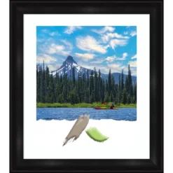 Amanti Art Grand Black Narrow Picture Frame -Amanti Art GUEST 288e5d26 012c 4d13 a6f5 13b6b89ccc3e