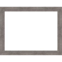 Amanti Art Pinstripe Plank Grey Narrow Framed Dry Erase Magnetic Board -Amanti Art GUEST 2afeefaa 5653 43f0 90a0 0aaf910b0945