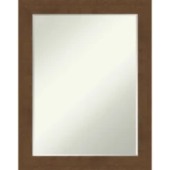 Amanti Art Carlisle Petite Bevel Wood Bathroom Wall Mirror -Amanti Art GUEST 2c121b11 ac51 4184 9de3 df7325cac9f7