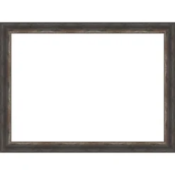 Amanti Art Bark Rustic Char Narrow Framed Dry Erase Magnetic Board -Amanti Art GUEST 2d003ec4 65ef 4627 a249 e22e8cb31f20