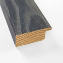 21" X 27" Beveled Woodridge Rustic Gray Wood Wall Mirror - Amanti Art